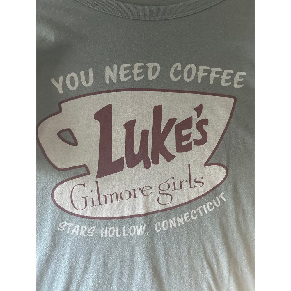 Gilmore Girls Luke’s Diner Graphic T Shirt Women’s Size Medium